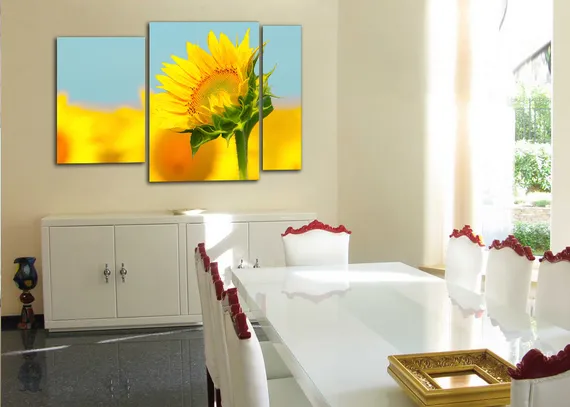 Модульная картина "Летний цветок"