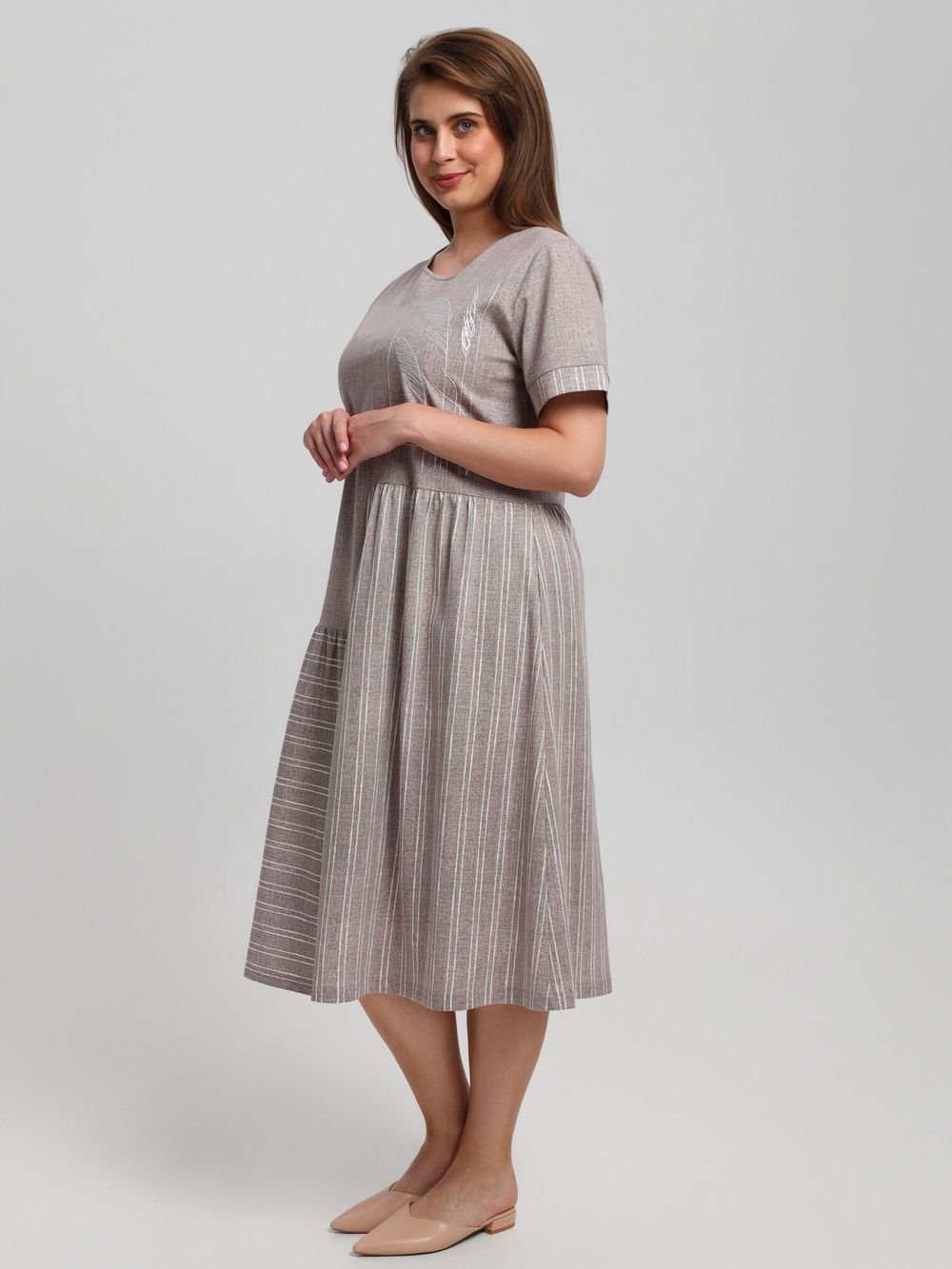 Платье Баронесса-1 Виотекс БЕЖЕВЫЙ