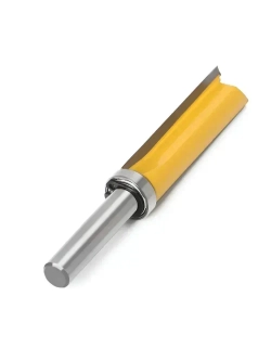 Фреза по дереву кромочная прямая с верхним подшипником 14х51 мм хвостовик 8 мм