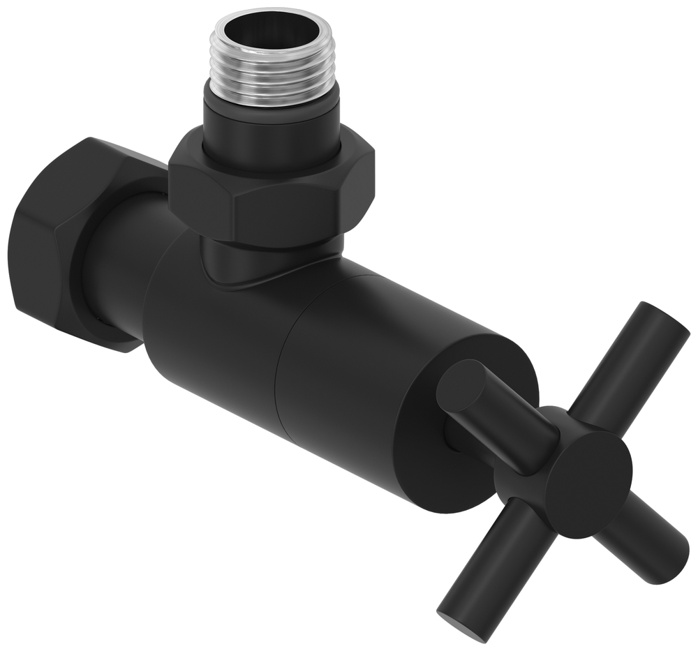 Вентиль Сунержа угловой крест (G 1/2" НР х G 3/4" НГ)