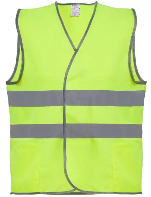 Жилет сигнальный СО-1 ТР цв.лимонный