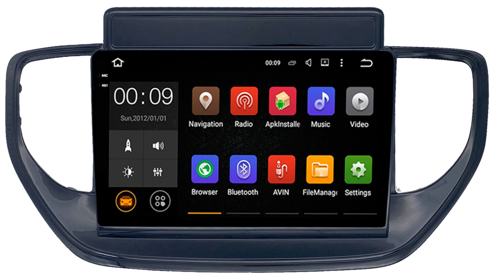 Магнитола для Hyundai Solaris 2 2020-2022 (штатная навигация) - AIROC 2K RX-2021 Android 13, QLed+2K, ТОП процессор, 8/128, CarPlay, SIM-слот