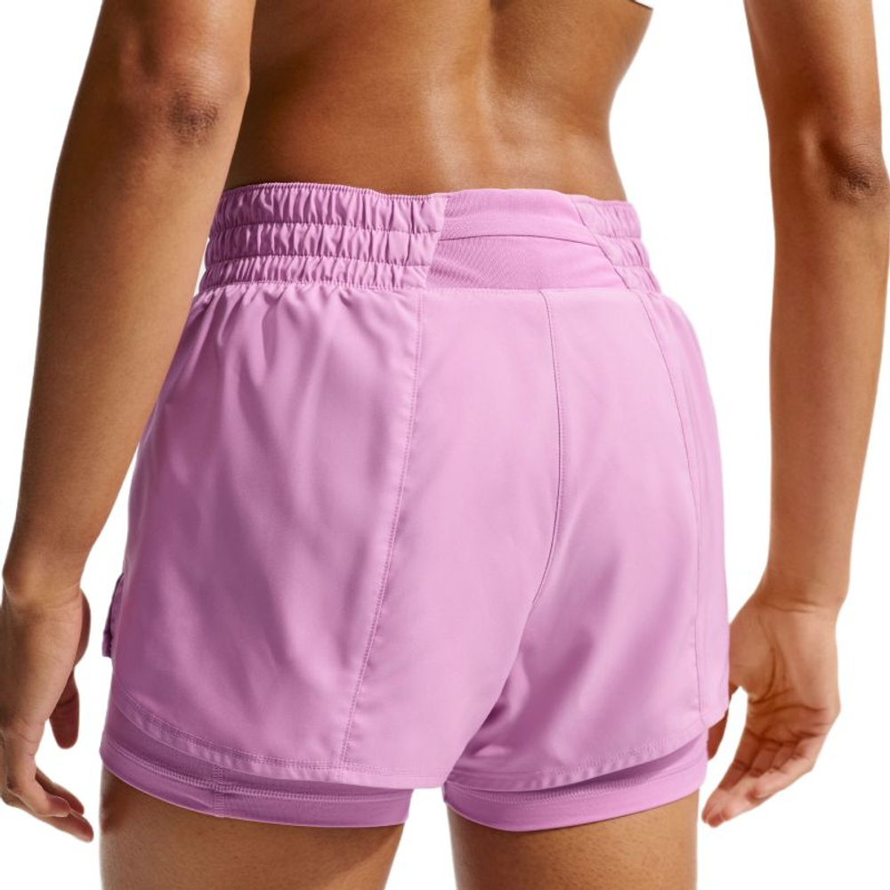 Женские Шорты теннисные Nike Dri-Fit One 2-in-1 - light magenta/white