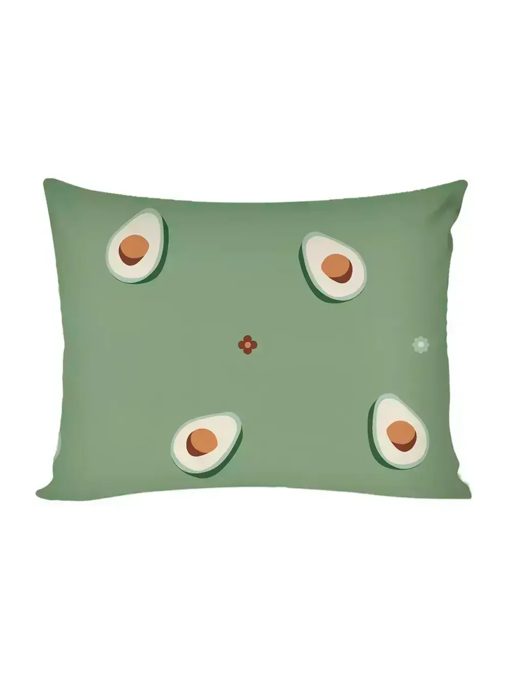 Постельное белье Полисатин Мечта "Avocado" 1,5-сп Наволочка 50х70 см 1 шт Простынь на резинке 90x200 смПододеяльник 145x215 см