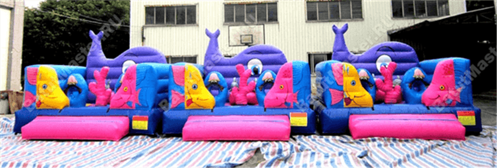 Коммерческий надувной батут "Морское царство 2"