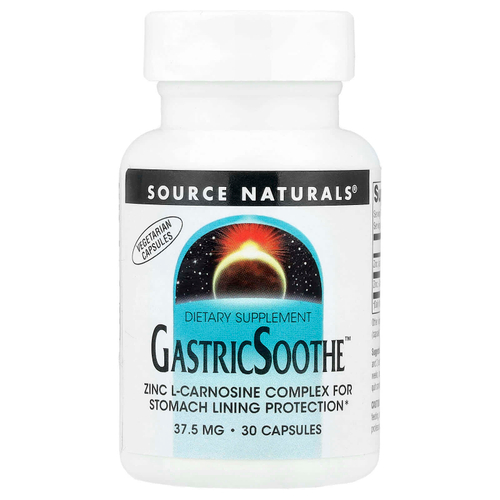 Source Naturals, GastricSoothe, 37,5 мг, 30 капсул