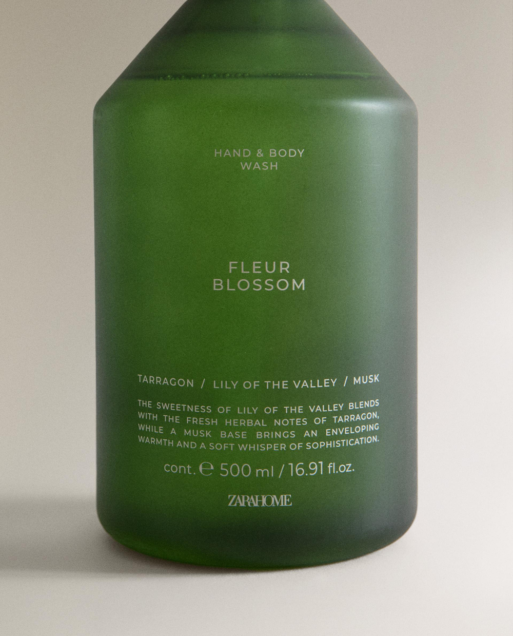 Zara Home Жидкое мыло Fleur Blossom 500 мл для рук и тела, парфюмированное, аромат цветочный