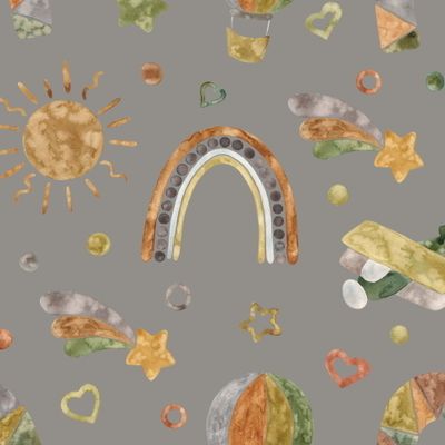 Полетаем, серый фон