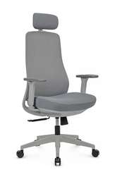 Кресло Miro 6249A-HS Серый пластик/Серый