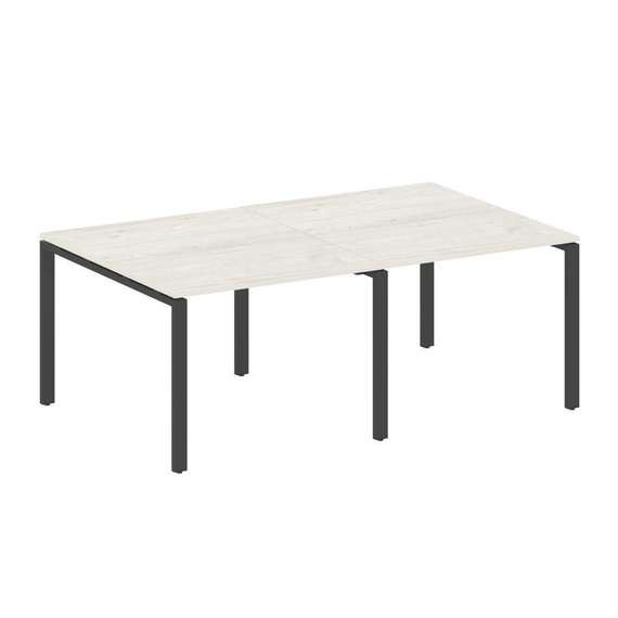 Метал Систем Переговорный стол (2 столешницы) на П-образном м/к БП.ПРГ-2.1