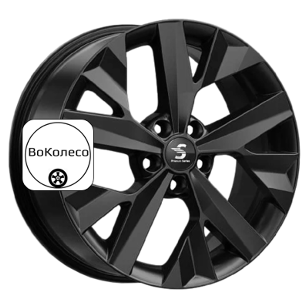7,5x18/5x114,3 ET45 D60,1 КР011 (RAV4) Fury black Premium Series