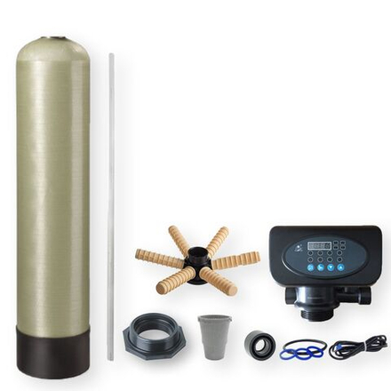 Комплект МоноКит : Корпус фильтра 1465 / Клапан RUNXIN (Серия 67Р, таймер) - Фильтр осветления и обезжелезивания