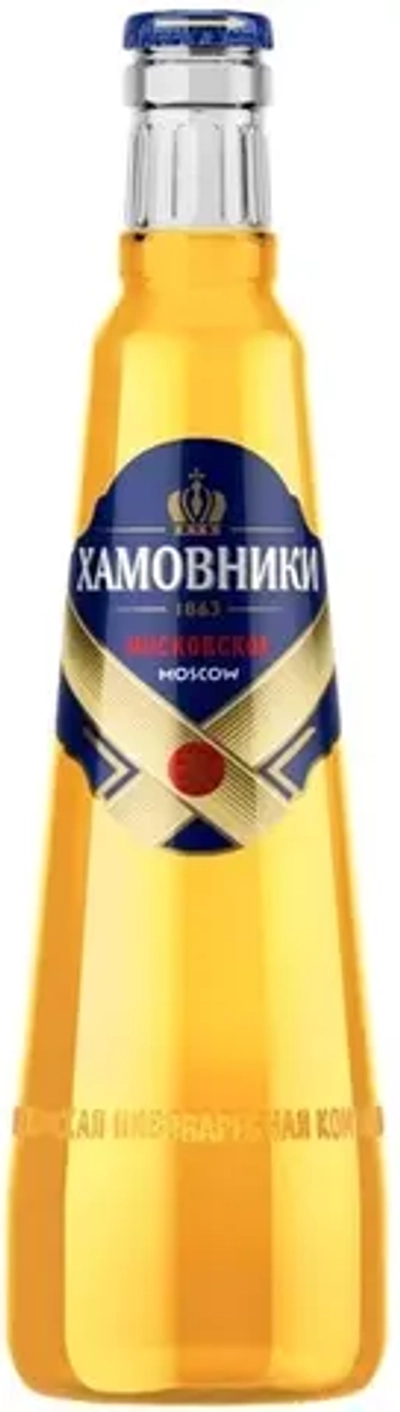 Пиво Хамовники Московское / Hamovniki Moscow 0.45 - стекло