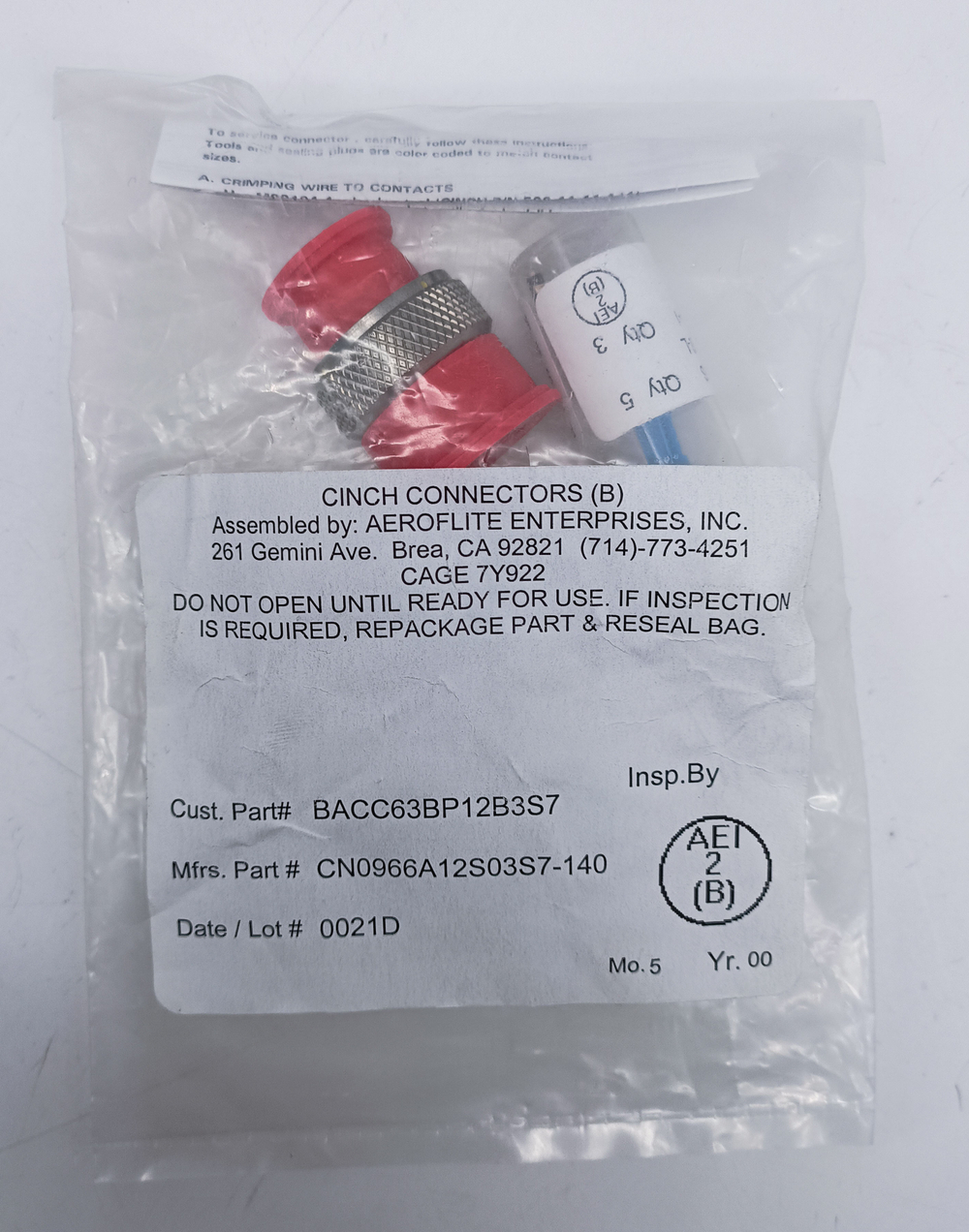 Коннектор BACC63BP12H3S7