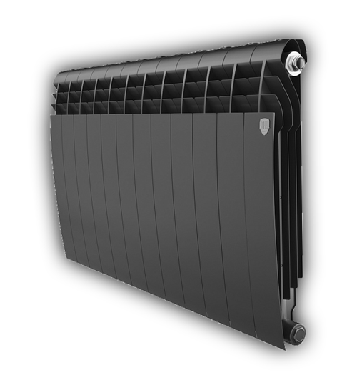 Радиатор Royal Thermo Biliner 500 черный графитовый