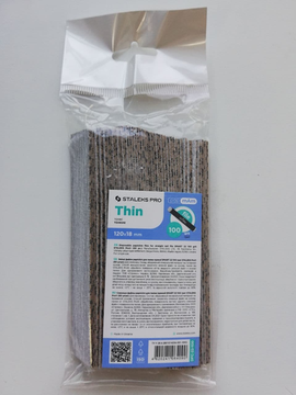Сменные файлы papmAm для прямой пилочки SMART 22 100 грит (50 шт.) Staleks