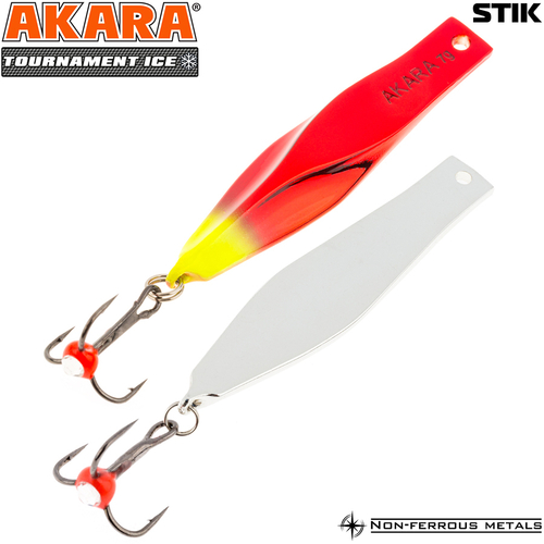 Блесна зимняя Akara Tournament Ice Stik 50 7 гр. 34 Sil