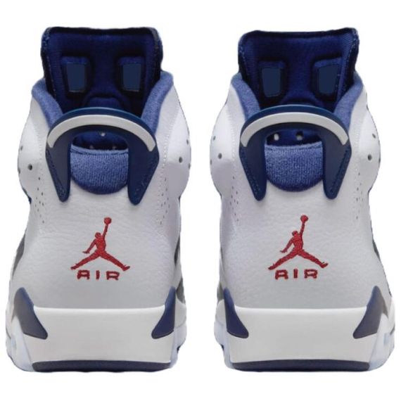 Jordan Air Jordan 6 Подвесные баскетбольные мячи Белые и сине-белые для мужчин