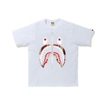 A Bathing Ape Check Shark Tee