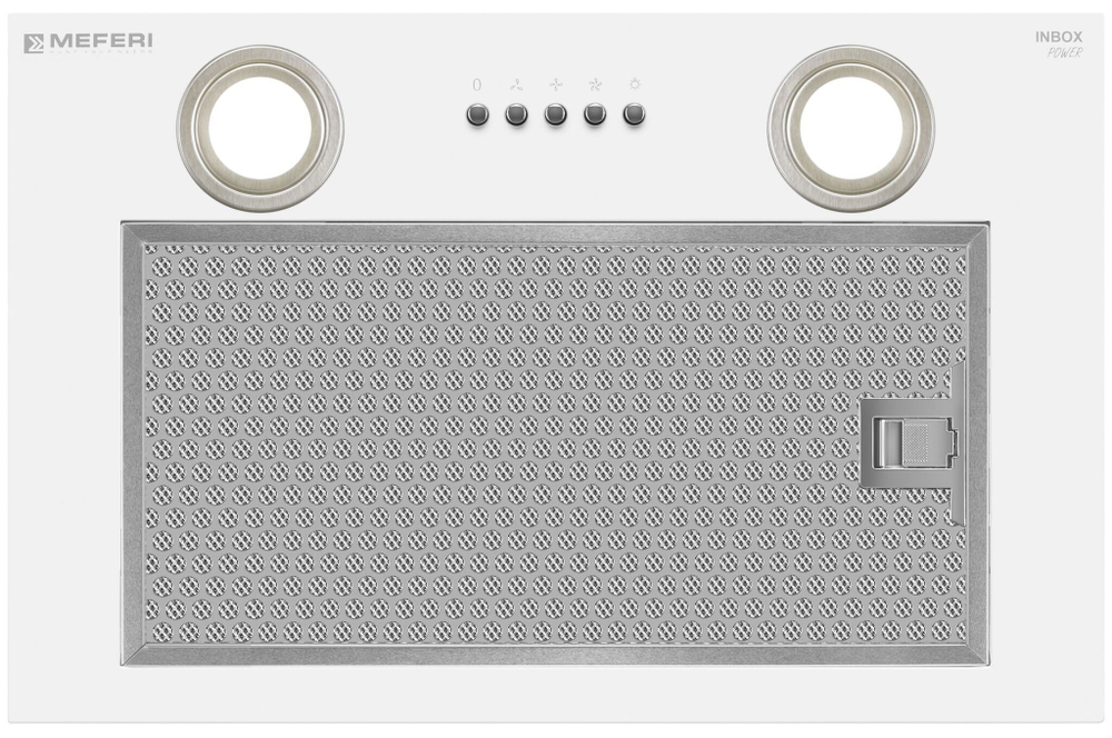 Полновстраиваемая вытяжка Meferi INBOX45WH POWER фото 6