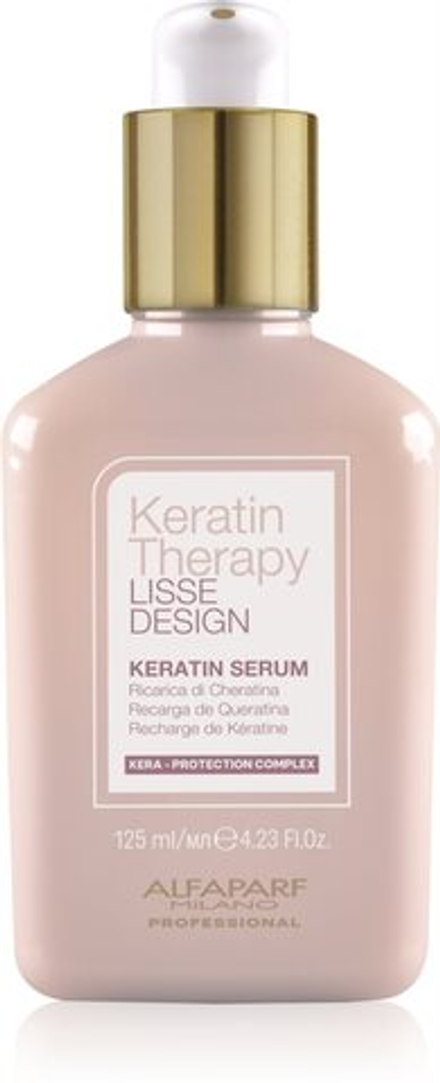 Alfaparf Milano Keratin Therapy Lisse Design - увлажняющая сыворотка для блеска и смягчения волос /   125  ml  / GTIN 8022297141459