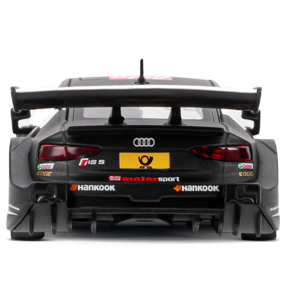 Модель 1:32 Audi RS 5 DTM, черный матовый, свет, звук, откр. двери, инерция