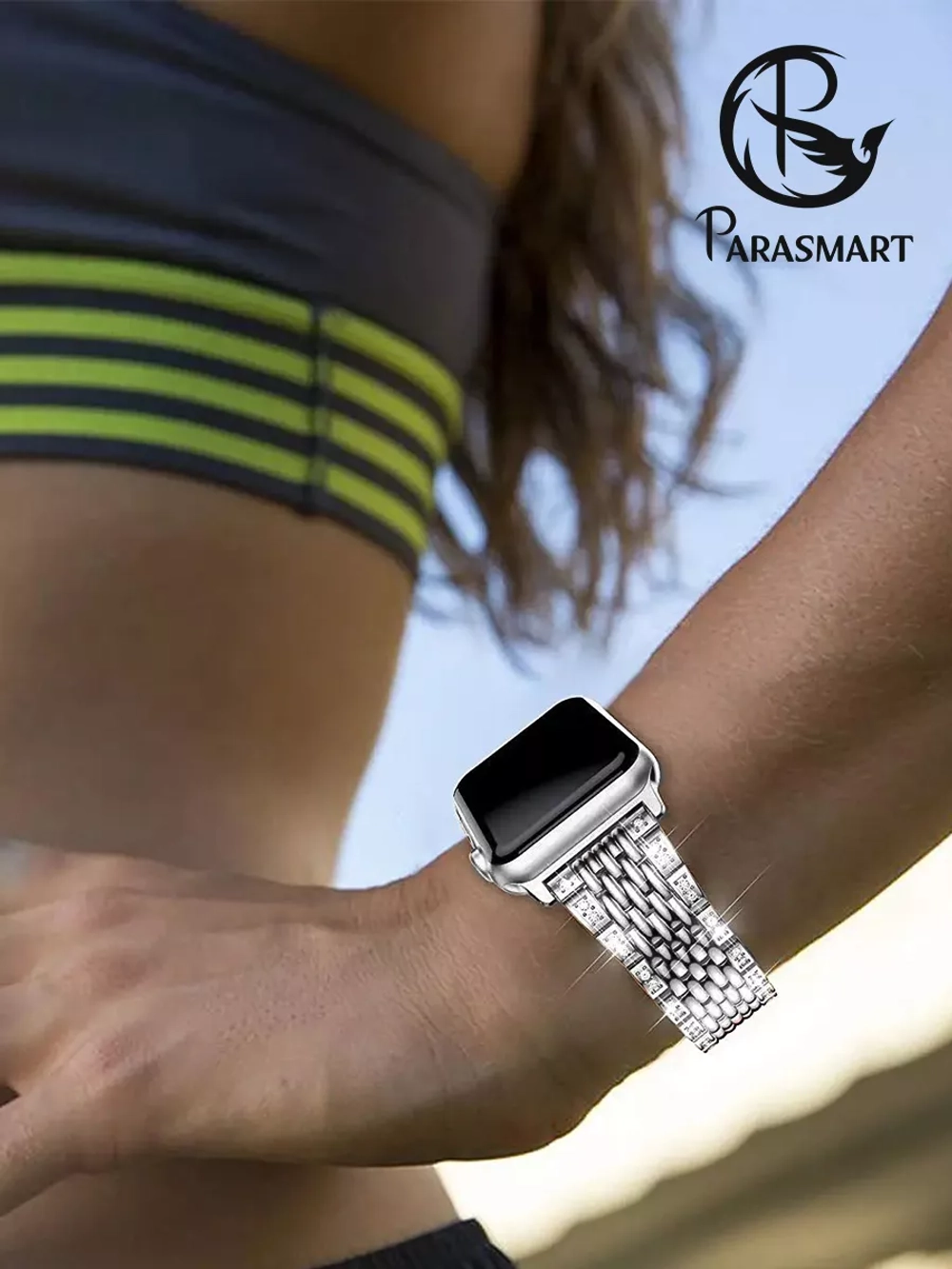 Ремешок для часов 22 мм браслет металлический