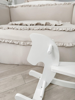 Комплект постельного белья Lepre New Royal Collection 4 предмета 120х90 см капучино