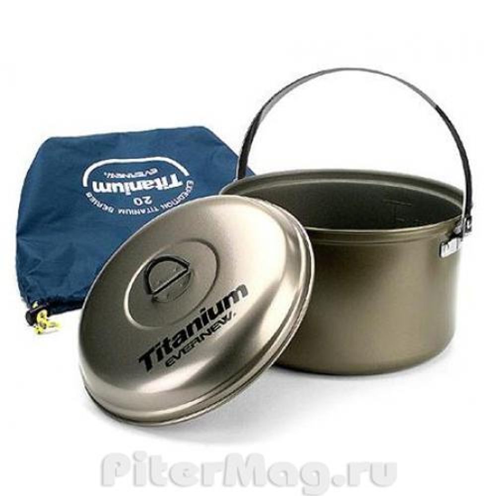 Evernew Ti Non-Stick Pot 20 [eca428]