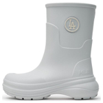 MLB Los Angeles Dodgers Waterproof And Wear resistant Rain Boots Women"s Gray