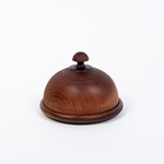 Масленка из дерева Сибирский Кедр для сливочного масла. MS7