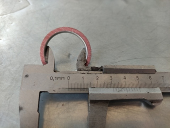 прокладка глушителя на ttr125 кубов диам. 30мм