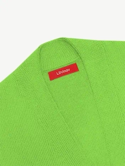 Кардиган с планкой из хлопка