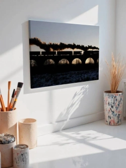 Картина на стену 40 X 50 Паровоз