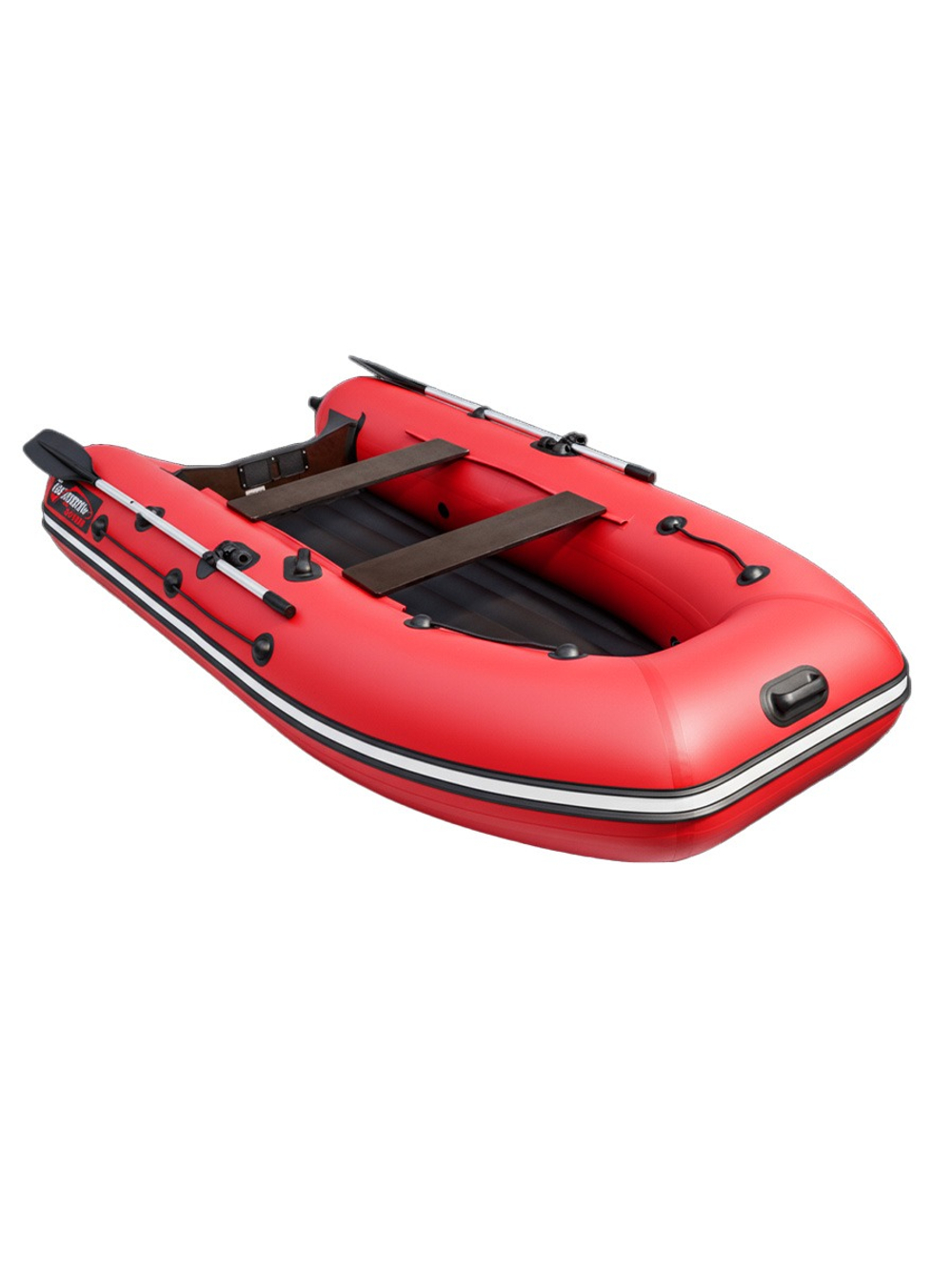 Таймень LX 3200 НДНД красный-черный (Лодка ПВХ)