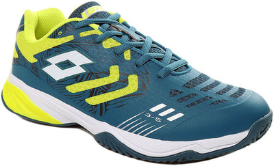 детские Кроссовки теннисные Lotto Stratosphere V Jr L - green dnd/white