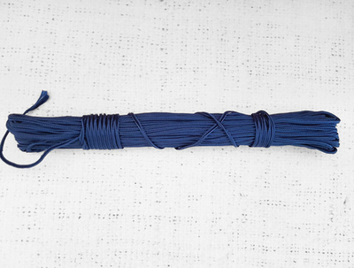 Шнур отделочный "Сутаж", ш. 3 мм, тёмно-синий