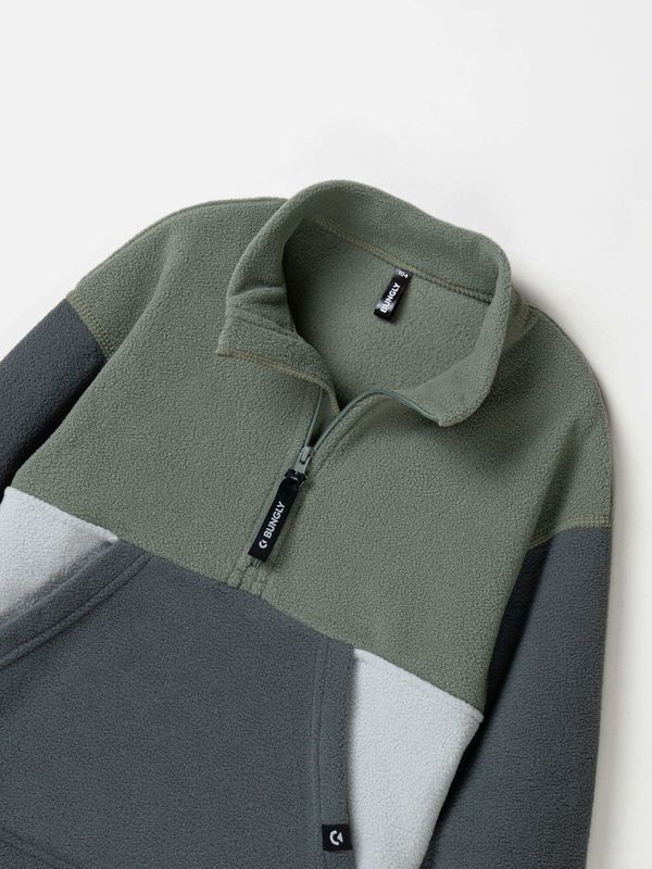 Олимпийка флисовая Колор блок 