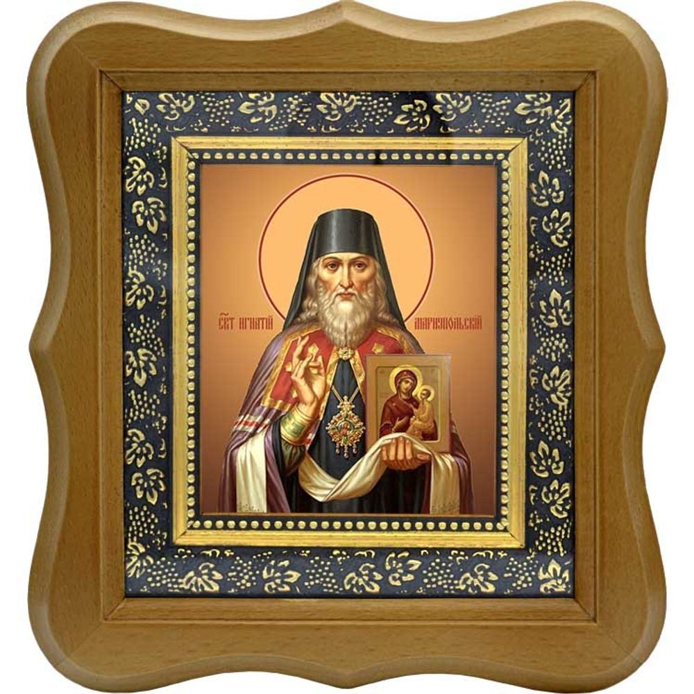 Игнатий, митрополит Мариупольский, Святитель. Икона на холсте.