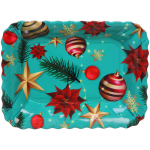 Поднос пластиковый «Вечерний вальс» 32*23,8*4,3см