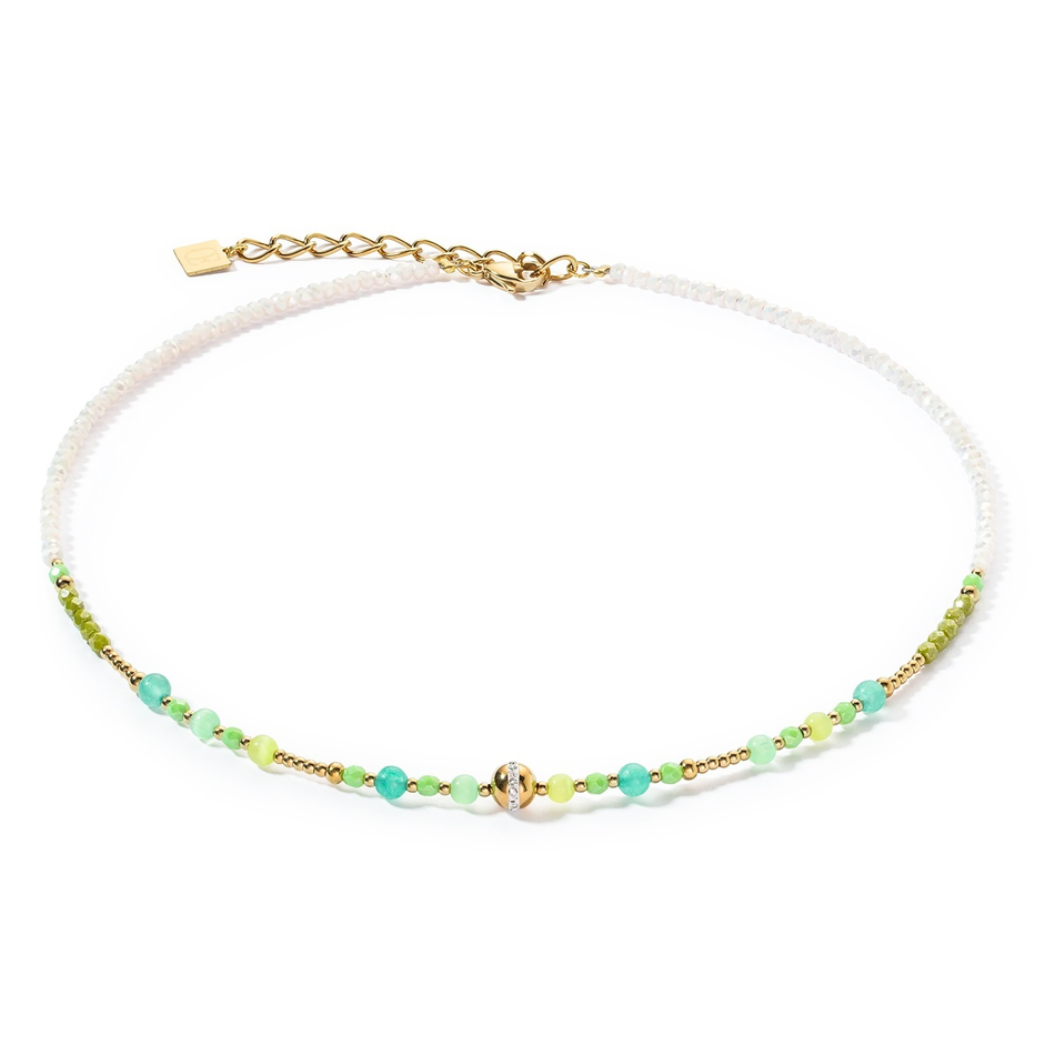 Колье Coeur de Lion Green 4350/10-0500
