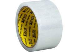 Лента клейкая (скотч прозрачная концелярская ) прозрачная упаковочная 50мм х 180м X-Glass (ИксГласс)