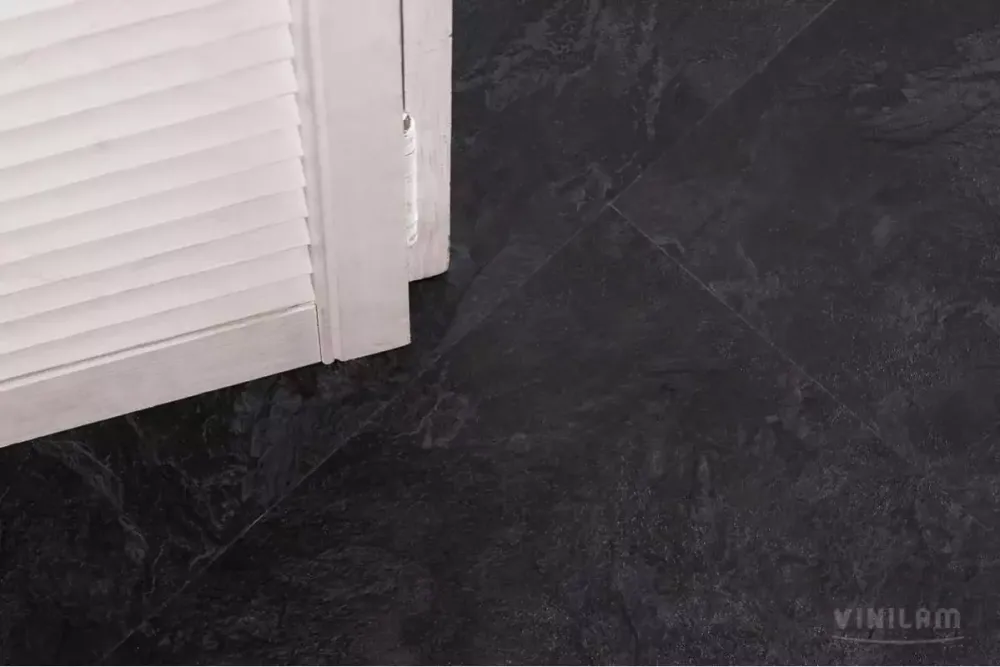 Ceramo Vinilam XXL Stone Сланцевый черный, 2,65 м²