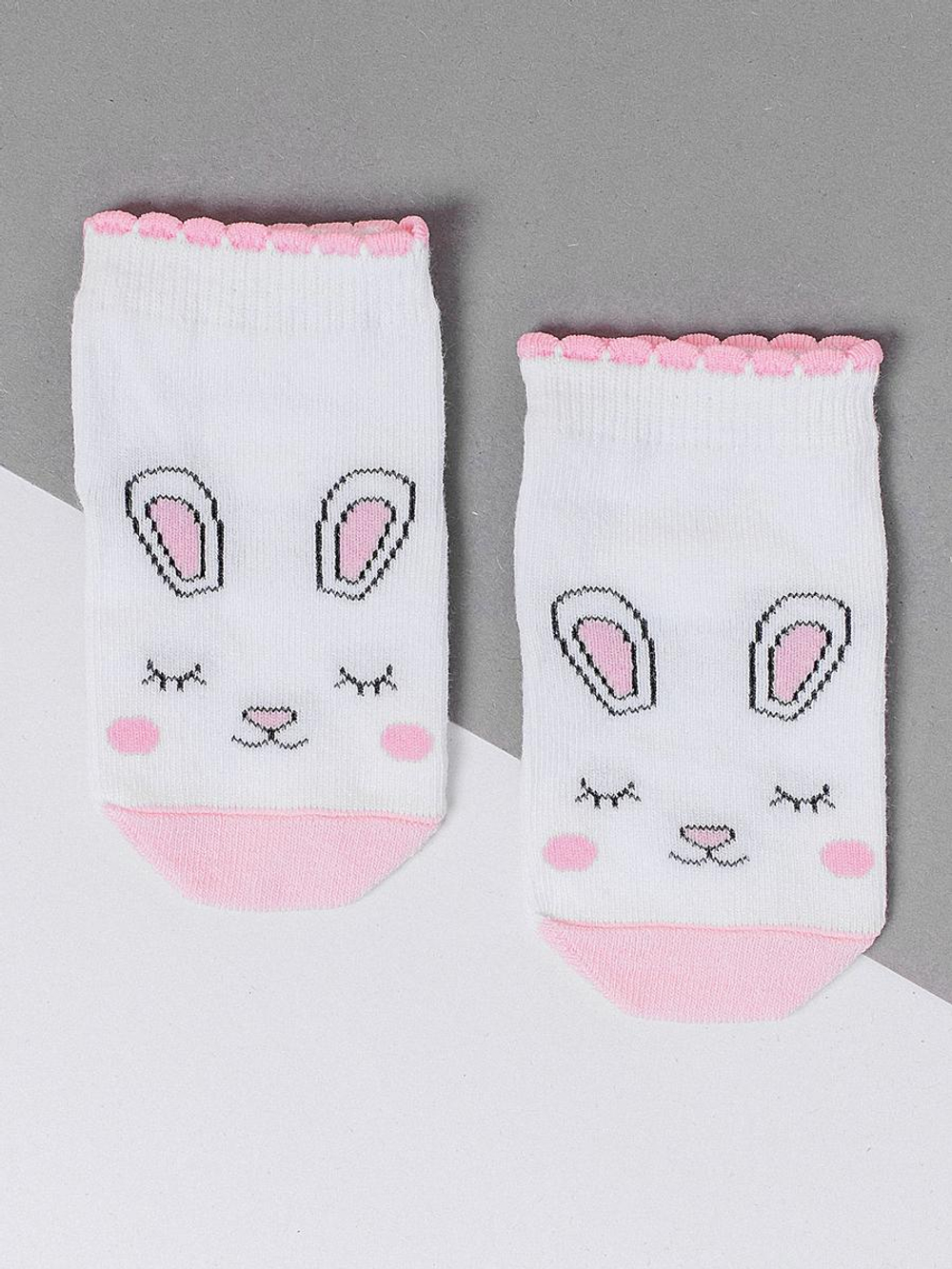 Носки д/девочки D146 р.10 белый (Батик), 1 шт.