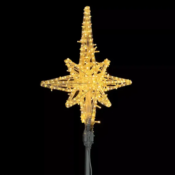 Светодиодная макушка Роза Ветров 75 см., Тепло-Белая, 220В, LTC (LC-13211)