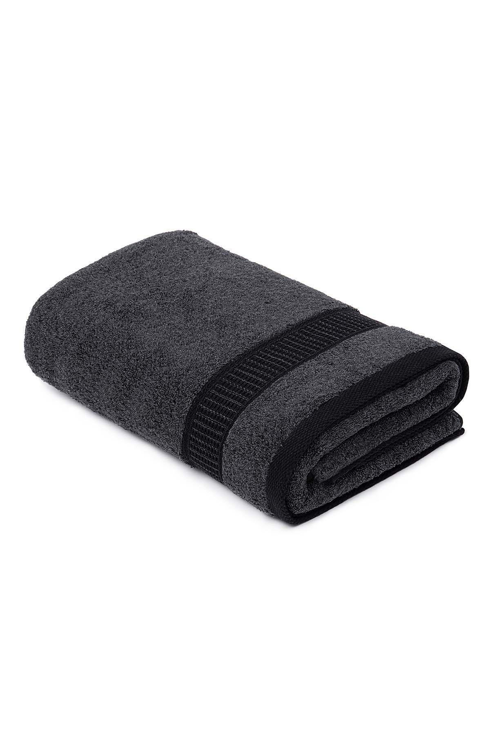 Полотенце из органического хлопка 70х150 Naia Black