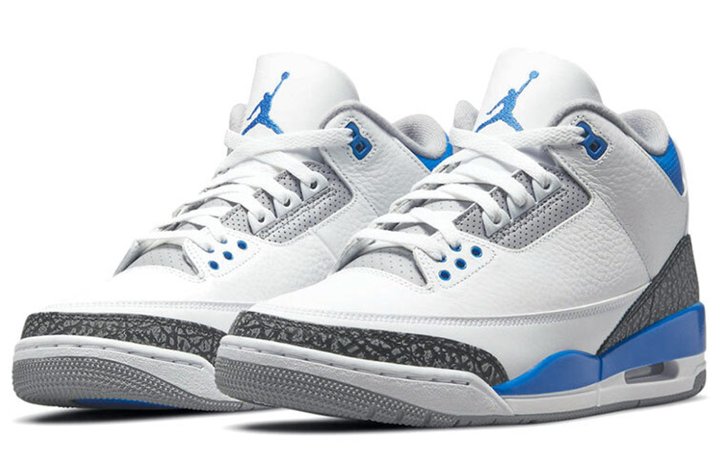 Кроссовки Jordan Air Jordan 3 Retro "Racer Blue"