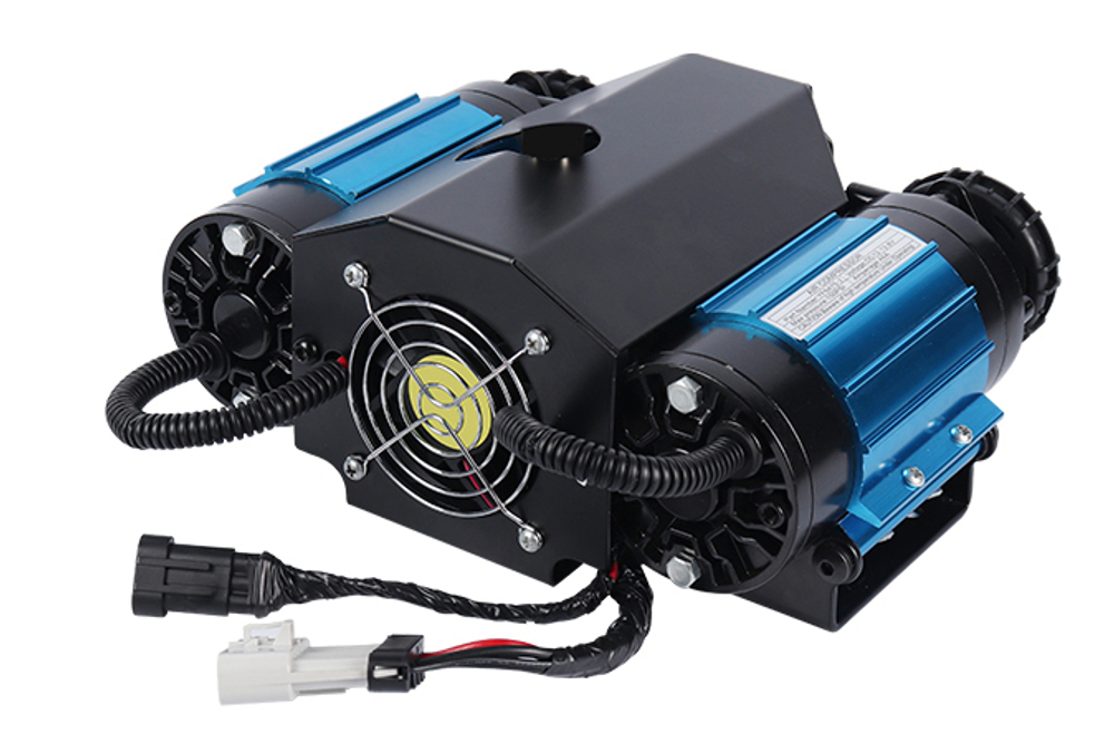 Компрессор автомобильный стационарный 12V YURUI 167 л/мин 10,2 атм