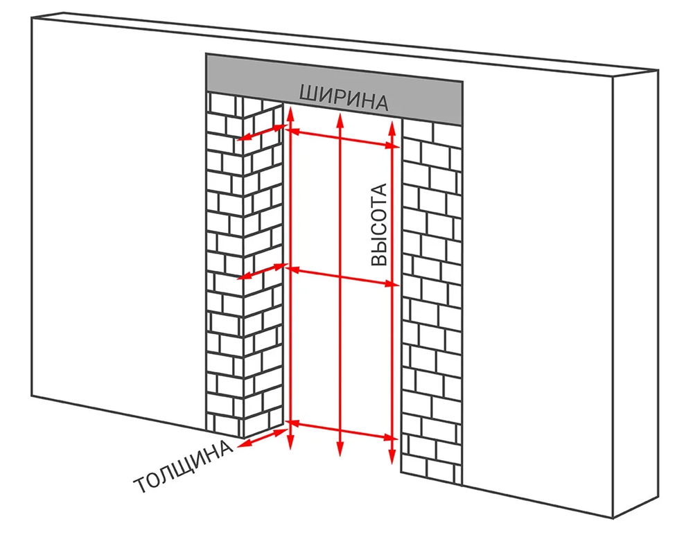 Дверь входная для частного дома с зеркалом
