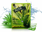 Маска для лица May Island Aloe Real Essence Mask Pack тканевая с алоэ вера 25 мл